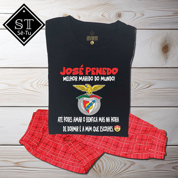 Pijama Até Podes Amar o Benfica - Marido